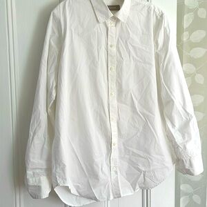 Everlane Cotton Poplin Buttondown Shirt Size 12